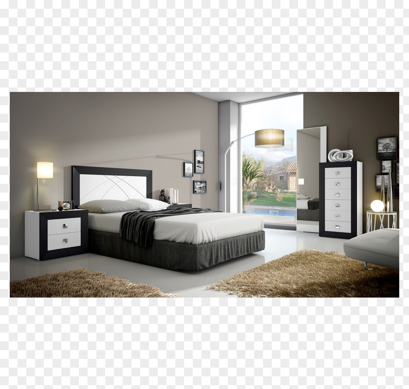 Bedroom Bed Frame Turbomueble Almuñécar Furniture Interior Design Services PNG