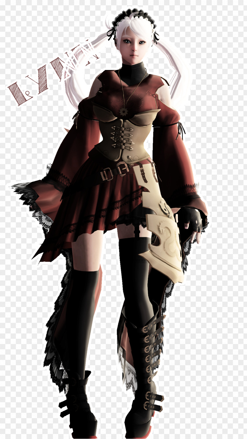 Model Vindictus Mabinogi MikuMikuDance Game PNG