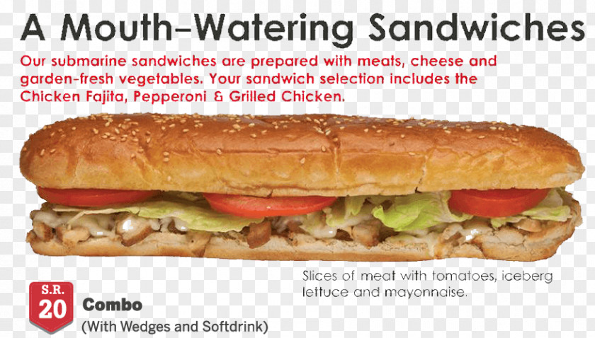 Veg Sandwich Whopper Bocadillo Breakfast Fast Food Submarine PNG
