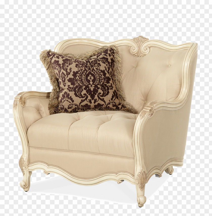 Chair Bergère Furniture Table Living Room PNG