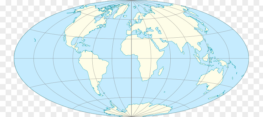 Map Projection Globe World Aitoff Hammer PNG