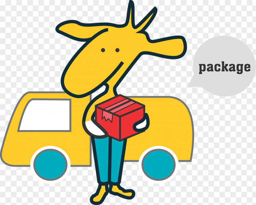 Email Mail Carrier Service Truck PNG