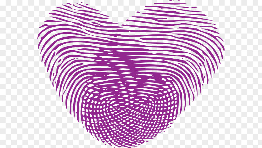 Fingerprint Love Clip Art Thumb Image PNG