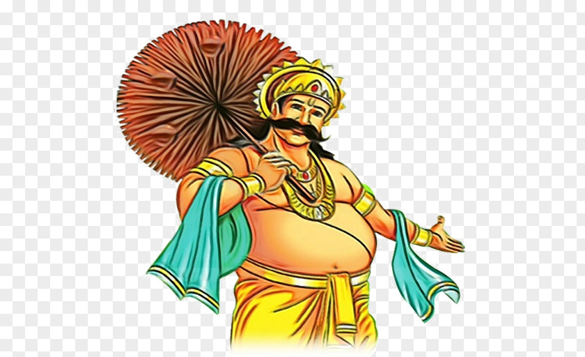 India South Onam Mahabali PNG