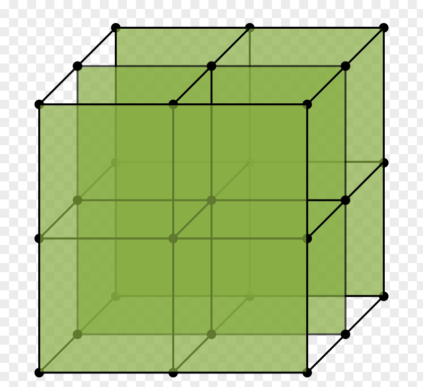 Leaf Green Symmetry Point Pattern PNG