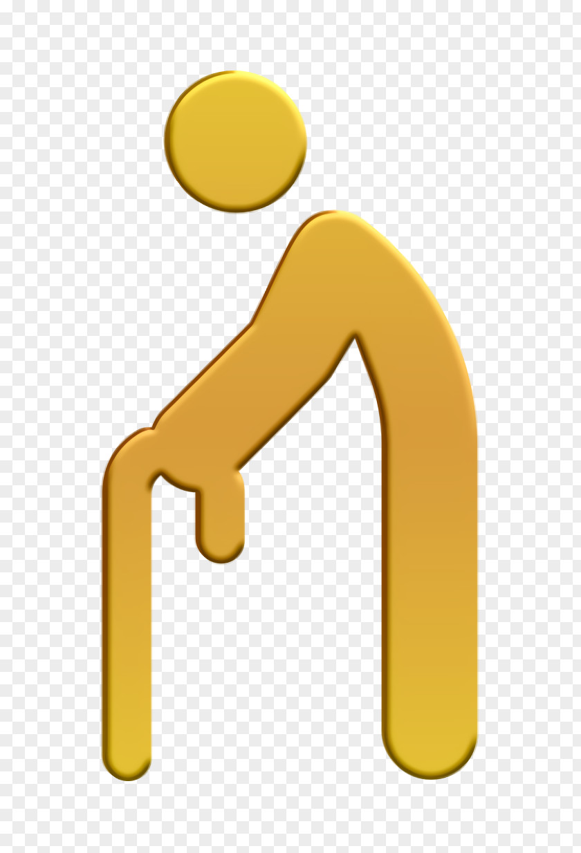 Walking Stick Icon Help Physiotherapy PNG