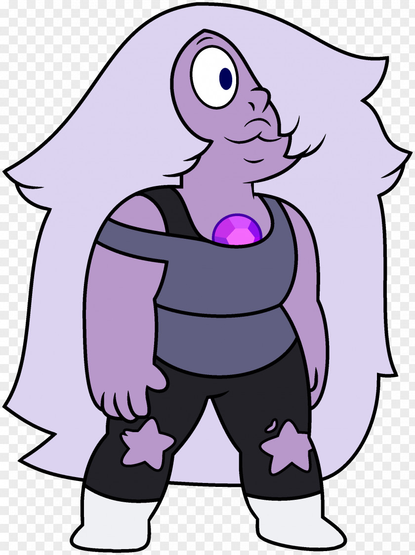 Amethyst Connie Gemstone Reformed Pearl PNG