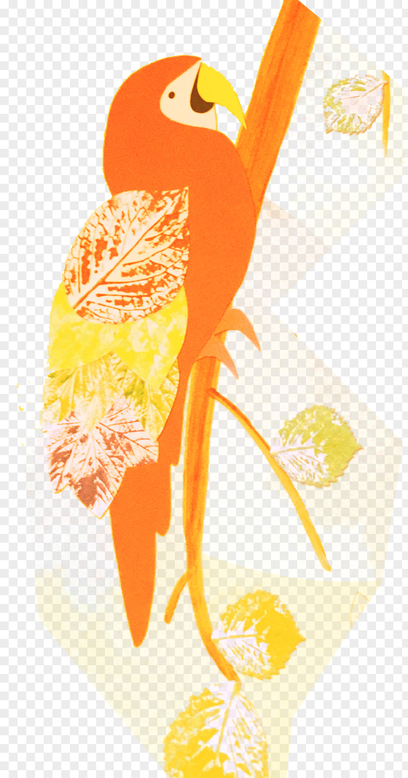 Autumn Yellow Graphic Design Beak PNG