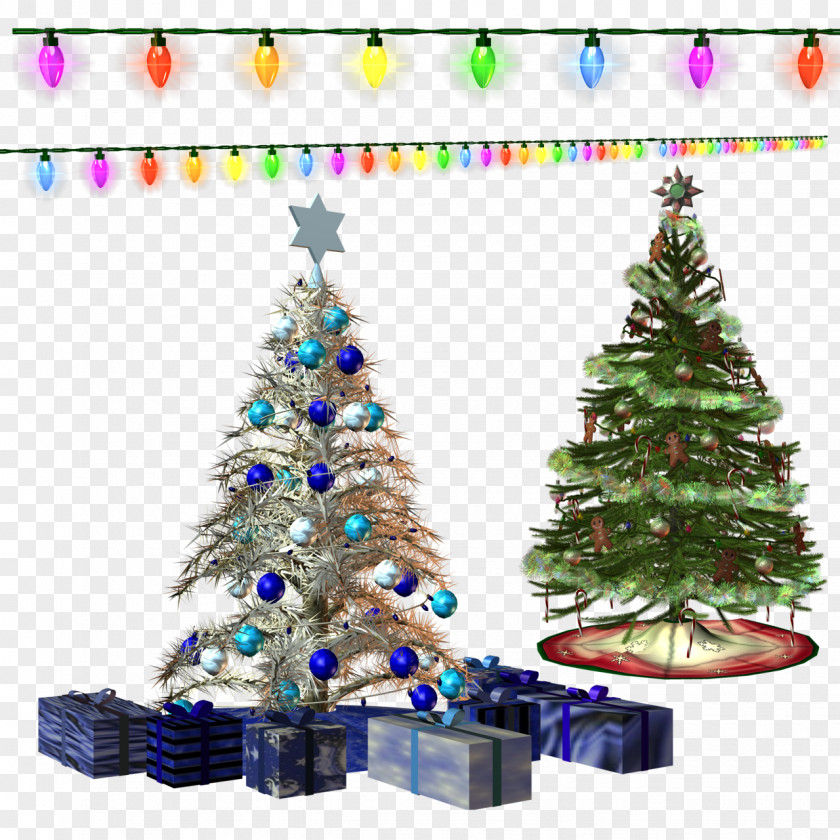 Christmas Tree Ornament Fir New Year PNG