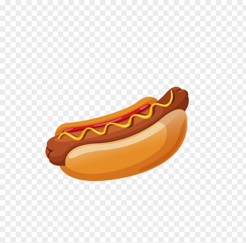 Hot Dog Buns Hamburger Pizza Fast Food American Retro Restaurant PNG