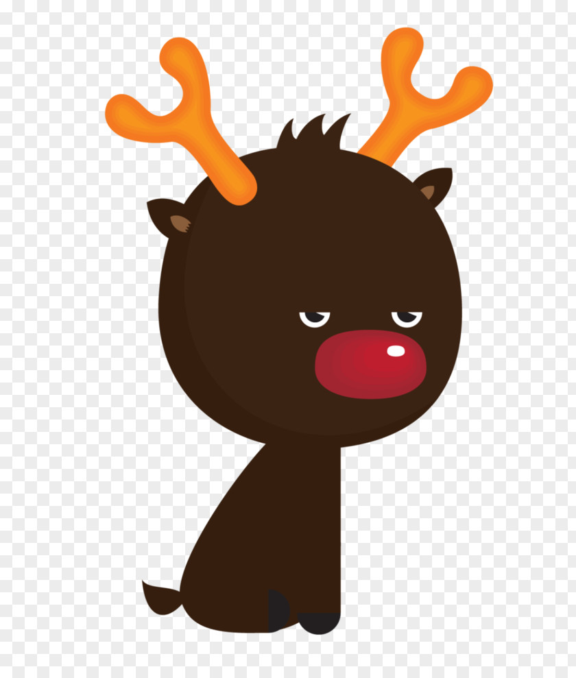 Reindeer Santa Claus Rudolph Drawing PNG