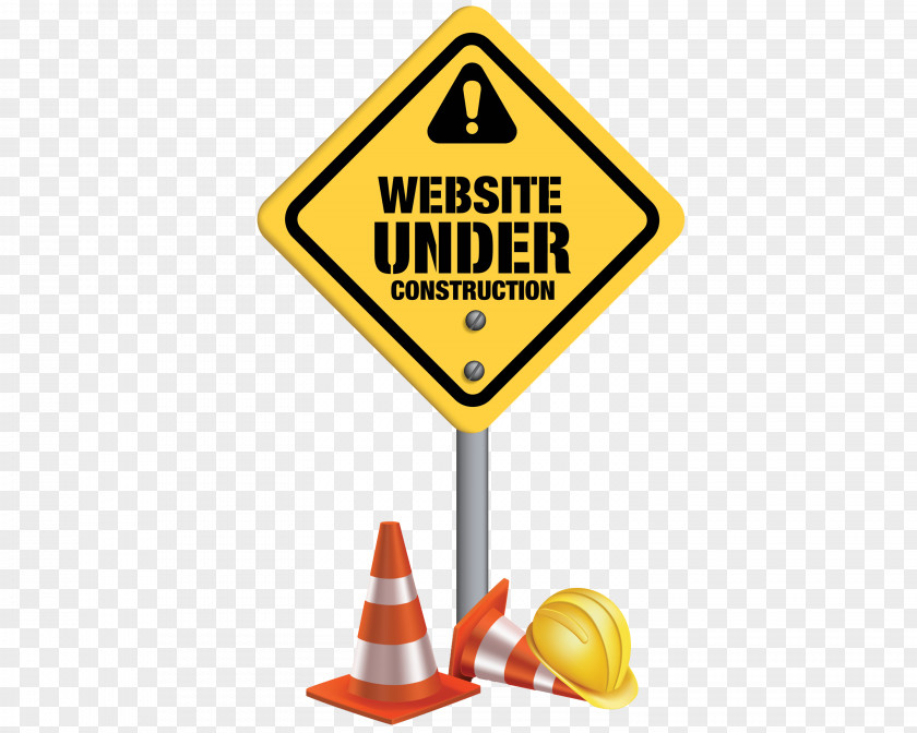 Under Construction Traffic Sign PNG