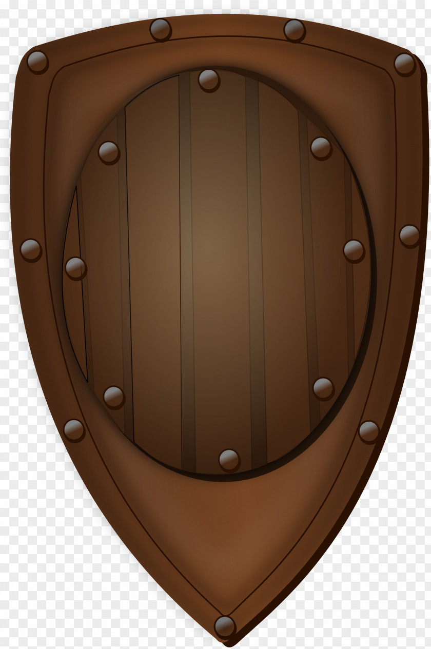 Wooded Shield Middle Ages Knight Clip Art PNG