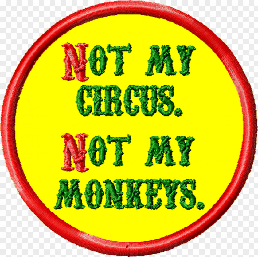 Circus Monkey Stencil Logo PNG