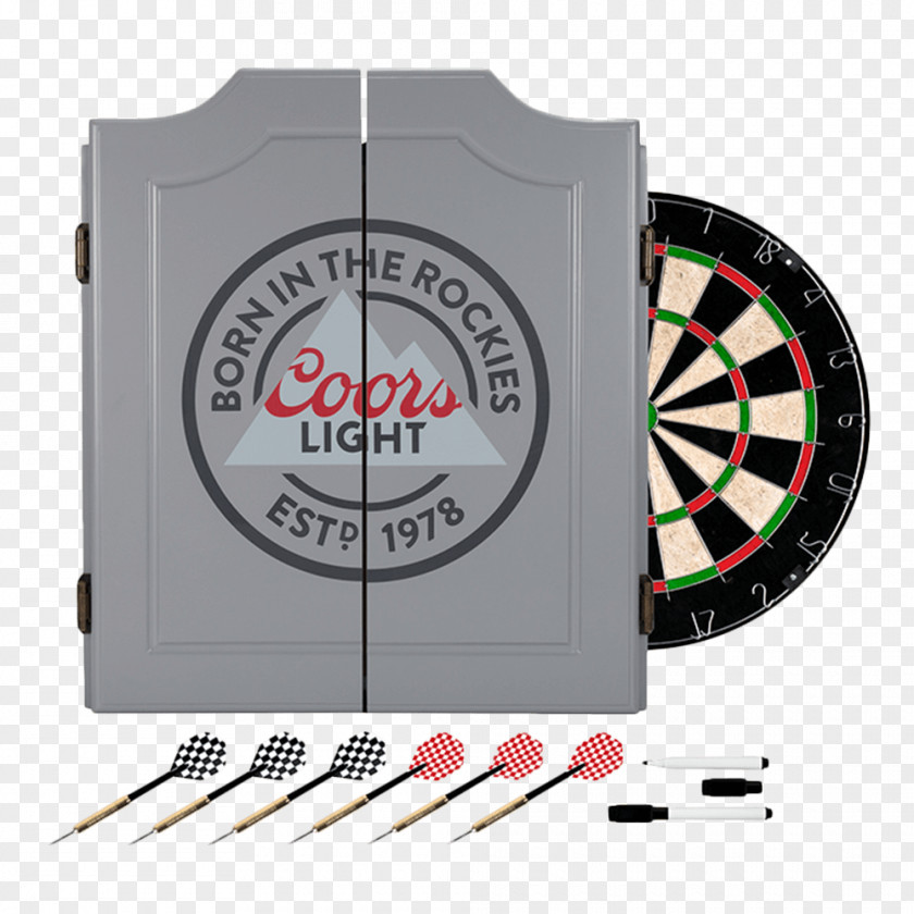 Darts Coors Light Brewing Company Set Game PNG