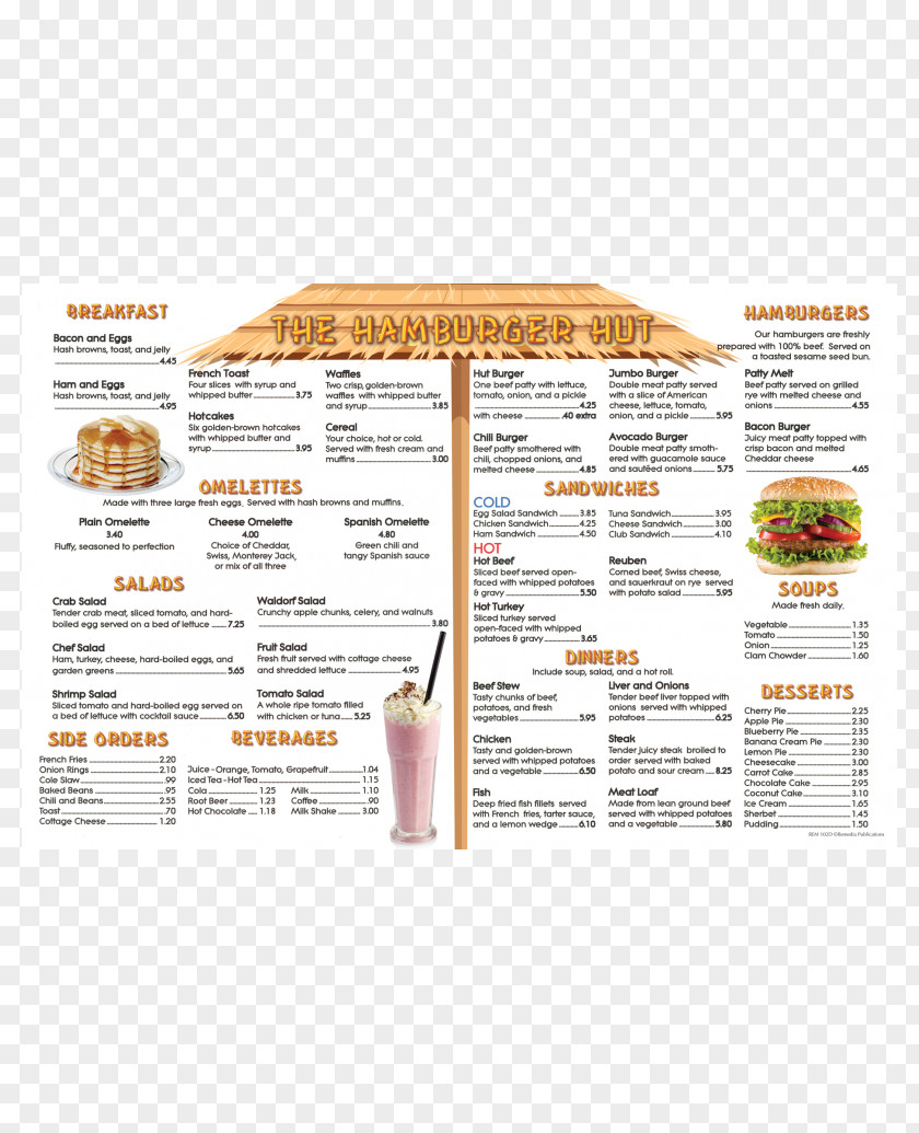 Hamburger MENU Worksheet Menu Mathematics McDonald's PNG