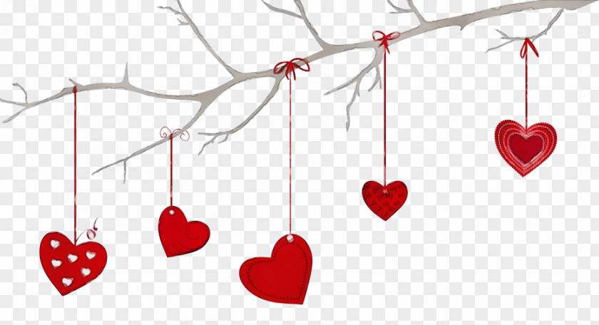 Holiday Branch Valentine's Day PNG