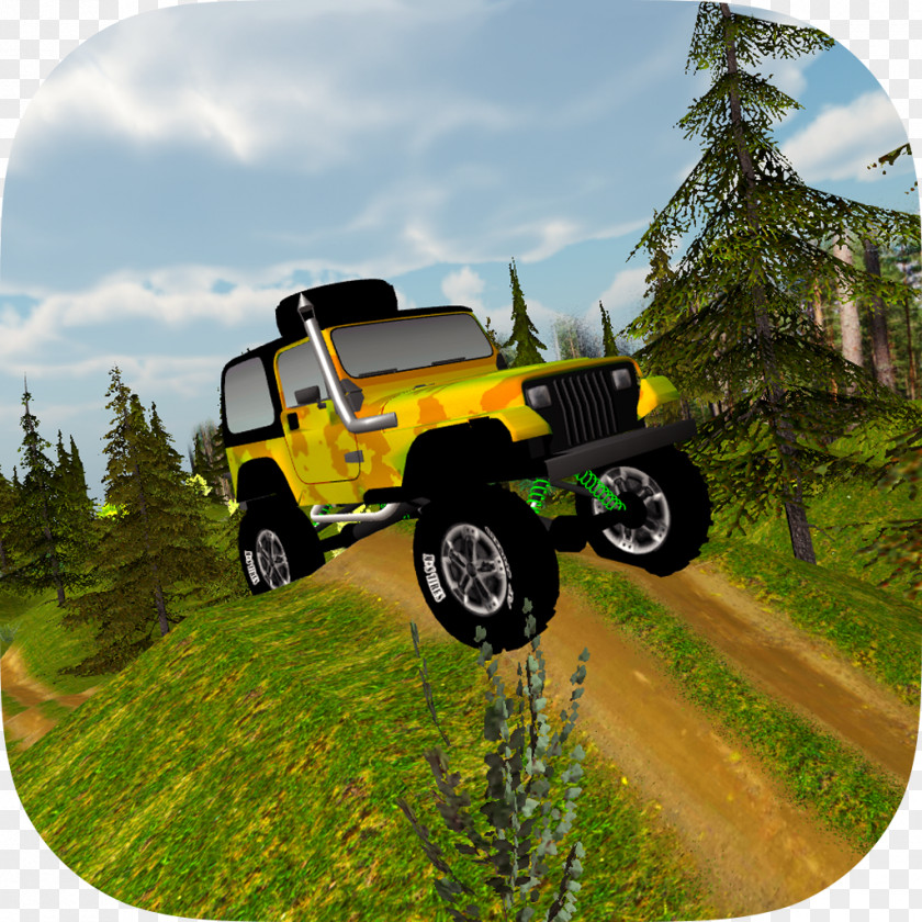 Jeep Wrangler CJ Off-roading Car PNG