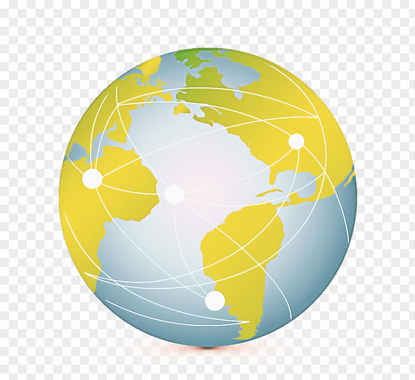 Logo Interior Design Globe World Earth Yellow Planet PNG