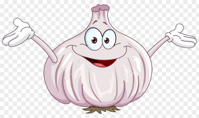 Garlic Animation Royalty-free Cartoon PNG