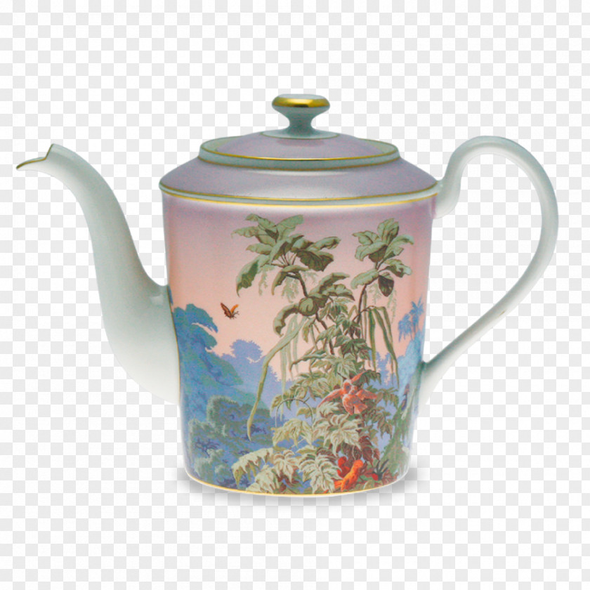 Kettle Porcelain Haviland & Co. Teapot Coffee Pot PNG