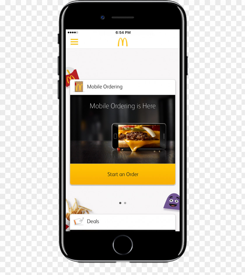 Mobile Payment Salinas McDonald's Big Mac Phones PNG
