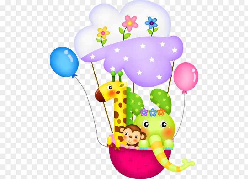 Animal Balloon Child PNG