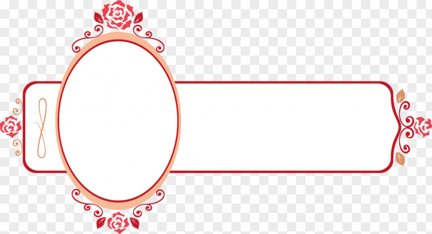 Cartoon Heart Picture Frames PNG