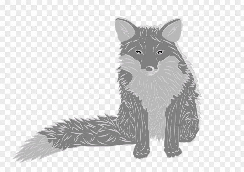 Cat Whiskers Red Fox Fur PNG