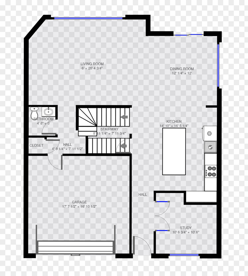 Design Paper Floor Plan PNG
