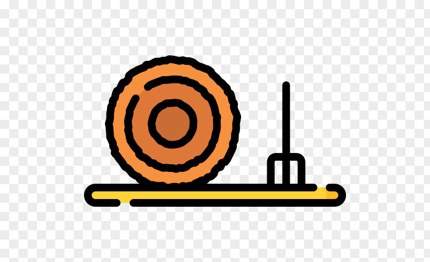 Straw Bale Line Clip Art PNG