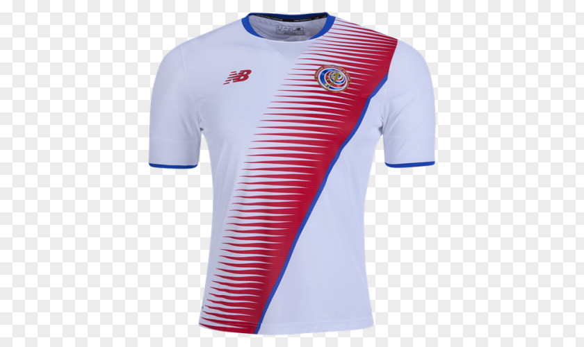 T-shirt Costa Rica National Football Team 2017 CONCACAF Gold Cup Jersey PNG