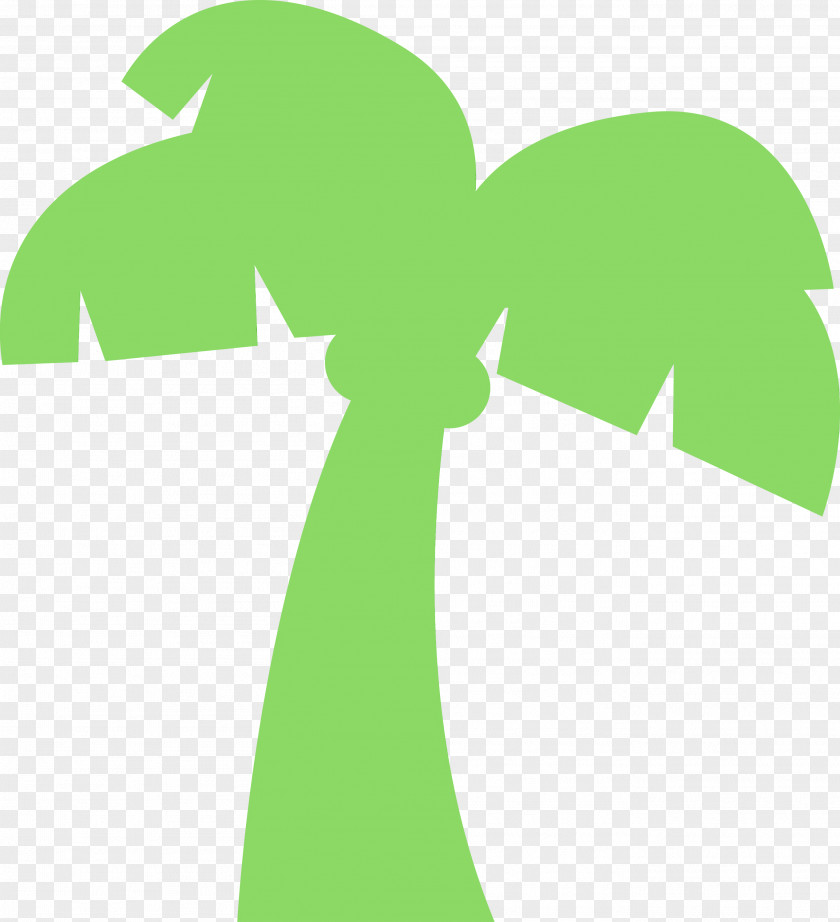 Logo Leaf Green M-tree Line PNG