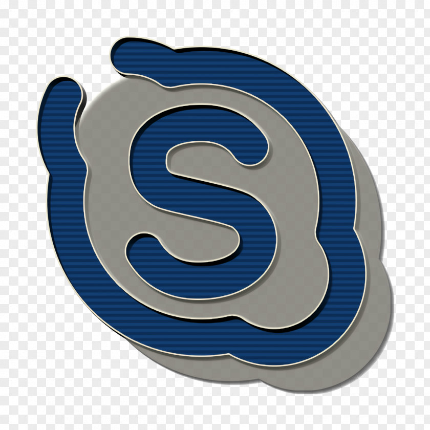 Number Electric Blue Call Icon Chat Skype PNG