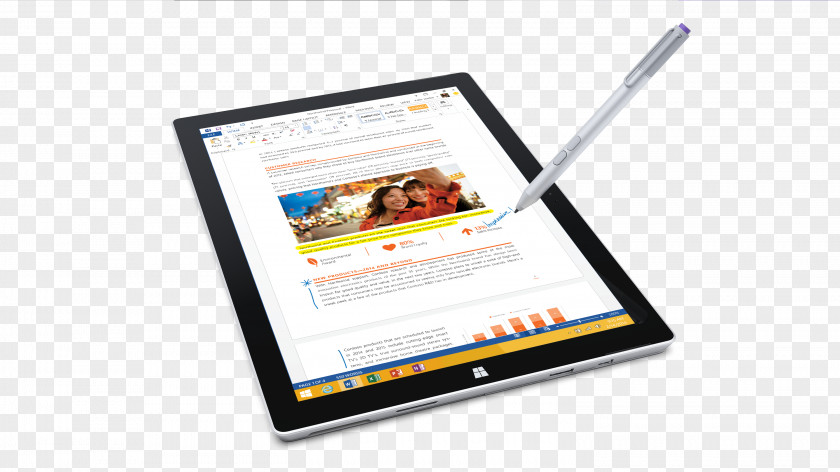 OneNote Surface Pro 4 3 Intel Core I5 I7 RAM PNG