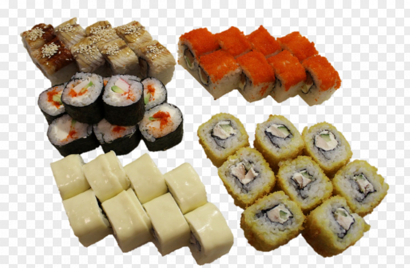 Sushi California Roll Makizushi Tempura Food PNG