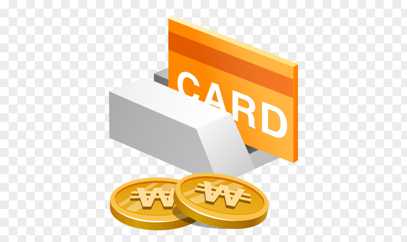 Vector Creative Credit Card Spending Euclidean Material Vecteur Gold PNG