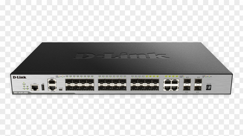 44 Port XStack Gigabit L3 Managed Switch Small Form-factor Pluggable Transceiver Network 10 EthernetStackable D-Link PNG