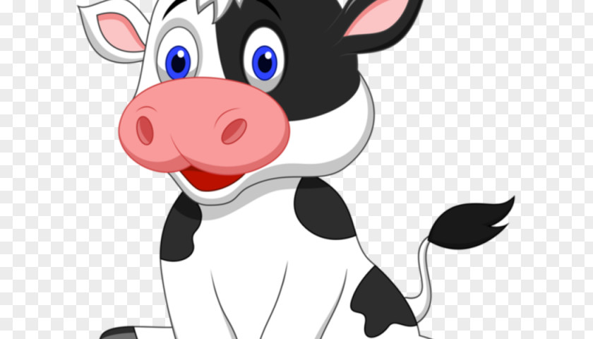 Cow Cartoon Clipart Cattle Clip Art Vector Graphics Calf Farm PNG