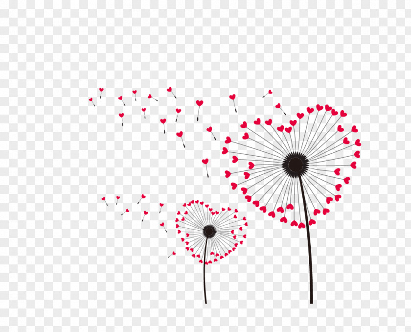 Dandelion Cartoon Cushion PNG