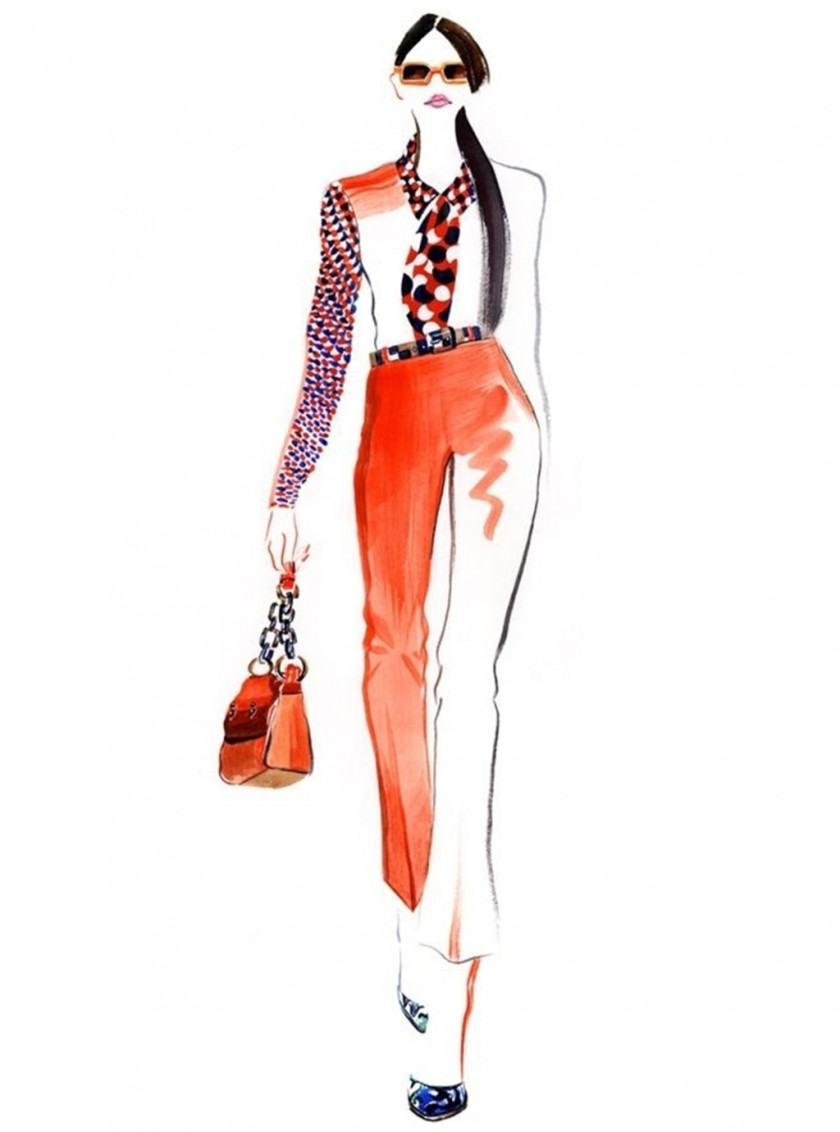 Fashion Clothing Watercolor Painting PNG