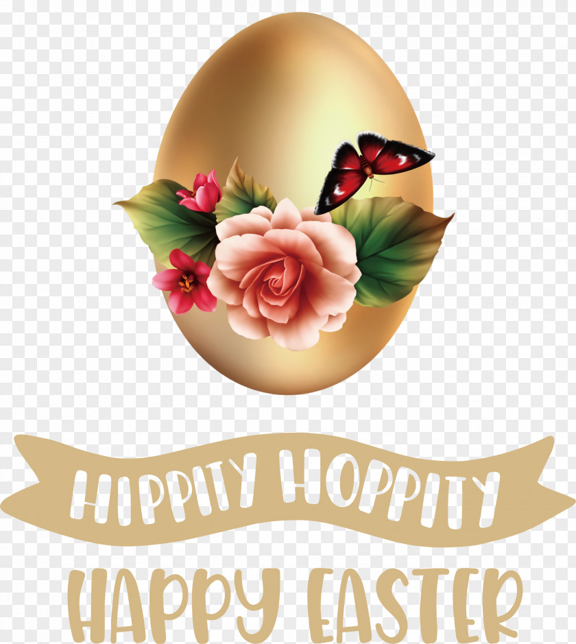 Hippity Hoppity Happy Easter PNG