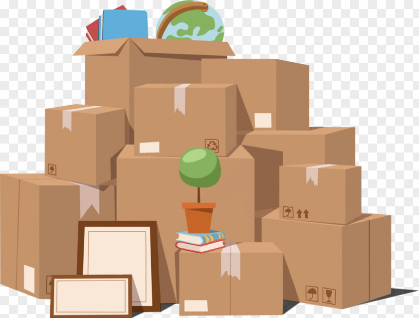 Moving Mover Paper Cardboard Box Relocation Clip Art PNG