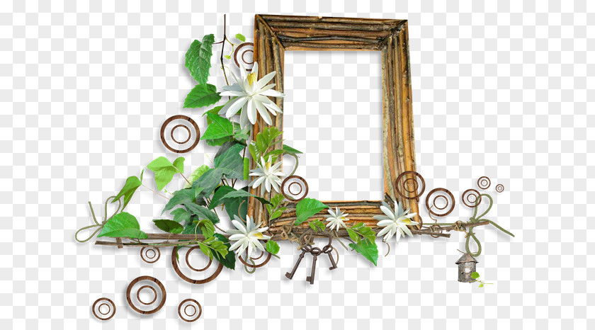 Porta Retrato Floral Design Flower PNG
