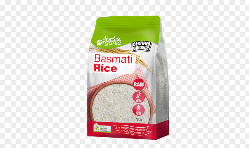 Rice Basmati Organic Food Jasmine Cereal PNG