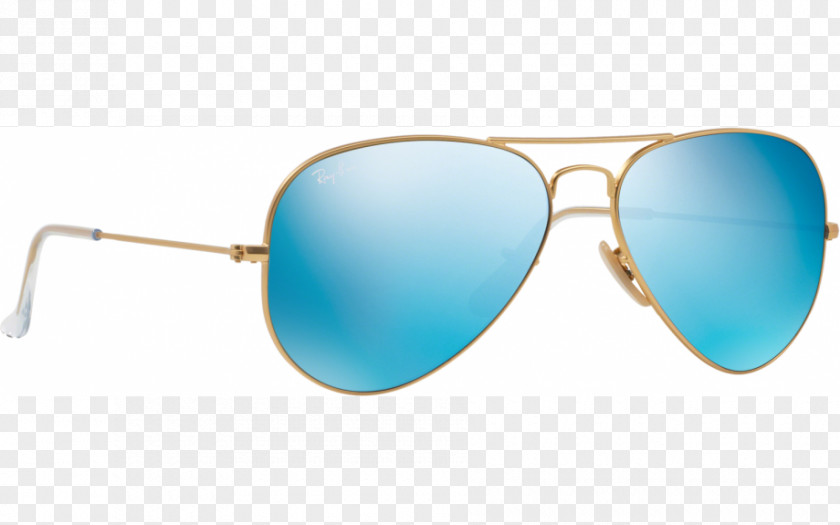 SUN RAY Ray-Ban Aviator Sunglasses Mirrored Clothing Accessories PNG