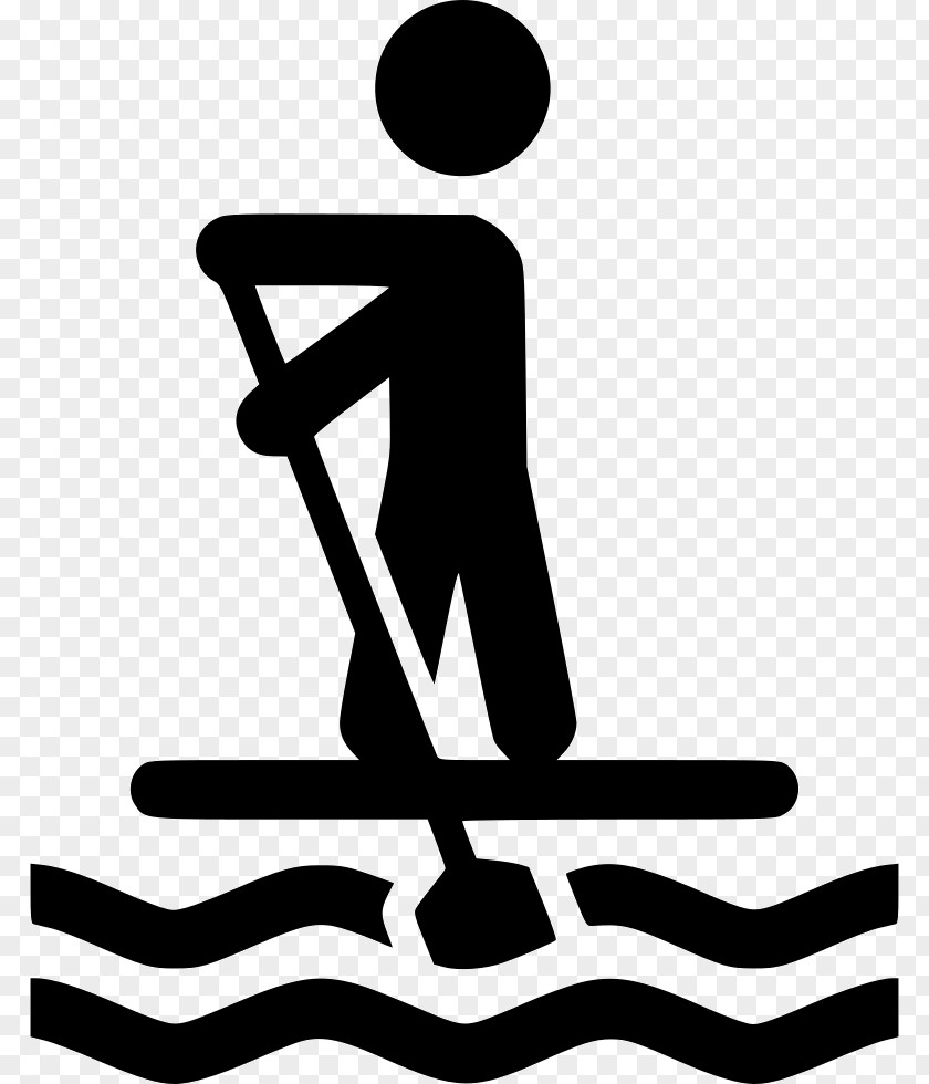 Surfing Standup Paddleboarding Clip Art PNG