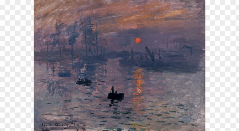 Painting Impression, Sunrise Musée Marmottan Monet San Giorgio Maggiore At Dusk Rouen Cathedral Impressionism PNG