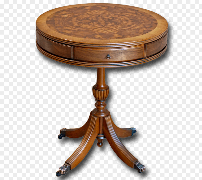 Wooden Mariano Drum Coffee Tables Bedside Furniture PNG
