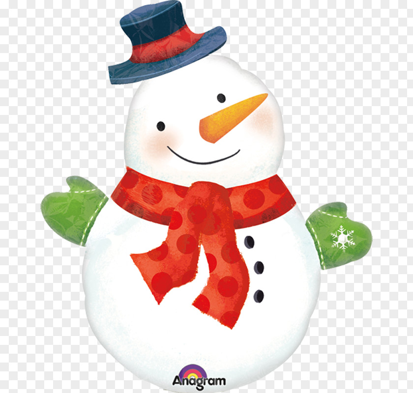 Balloon Toy Winnie-the-Pooh Christmas Snowman PNG